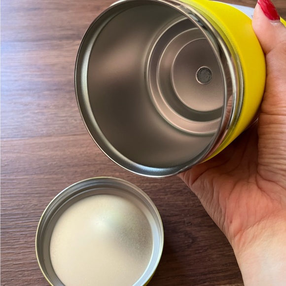 Bindle Sip & Stash Storage Water Bottle Stainless Steel 24 oz Yellow Dual-Walled - Picture 8 of 9